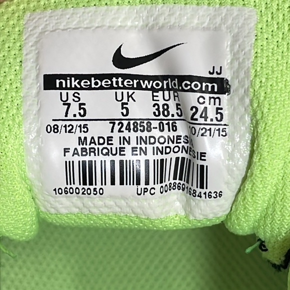 Nike Flex TR 5 Training Athletic Shoe Sneaker 724858-016 Size 7.5 - Picture 7 of 16